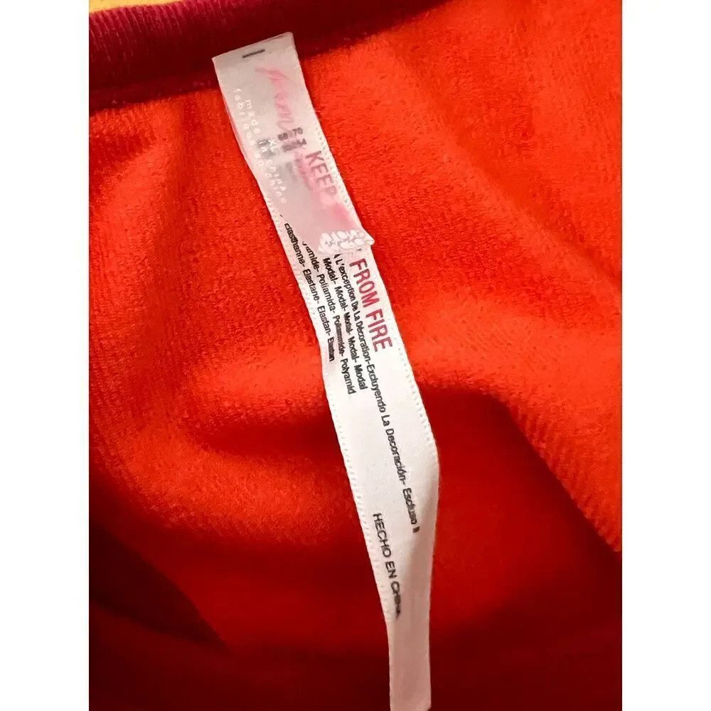 Free People Go To Colorblock Flame Combo Tank NWT Size XL
